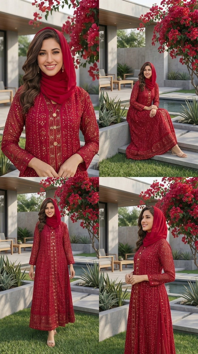 Festive Chiffon - Sultana - EC 04