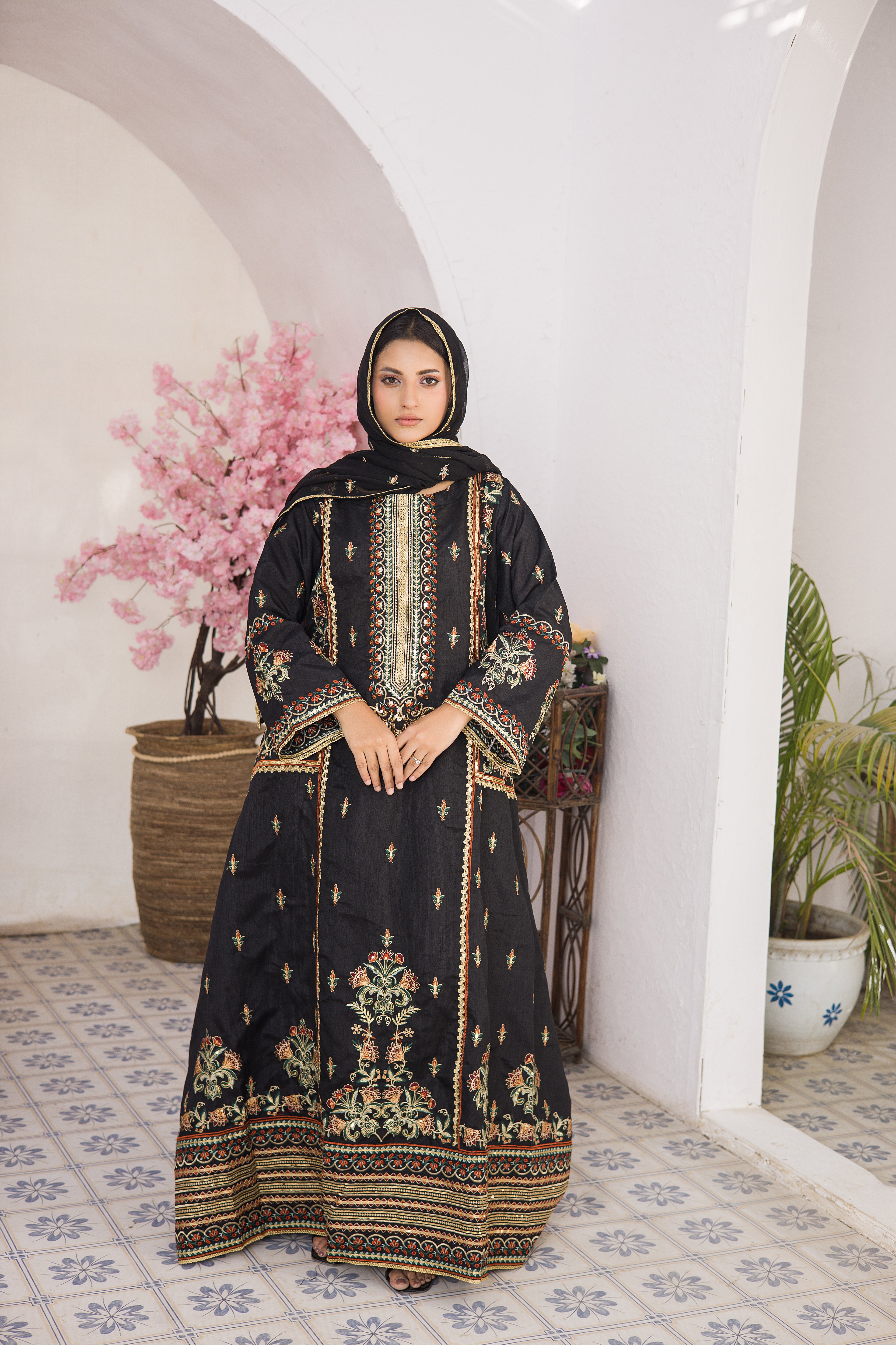 Festive EMB Silk - Sultana - ES 04