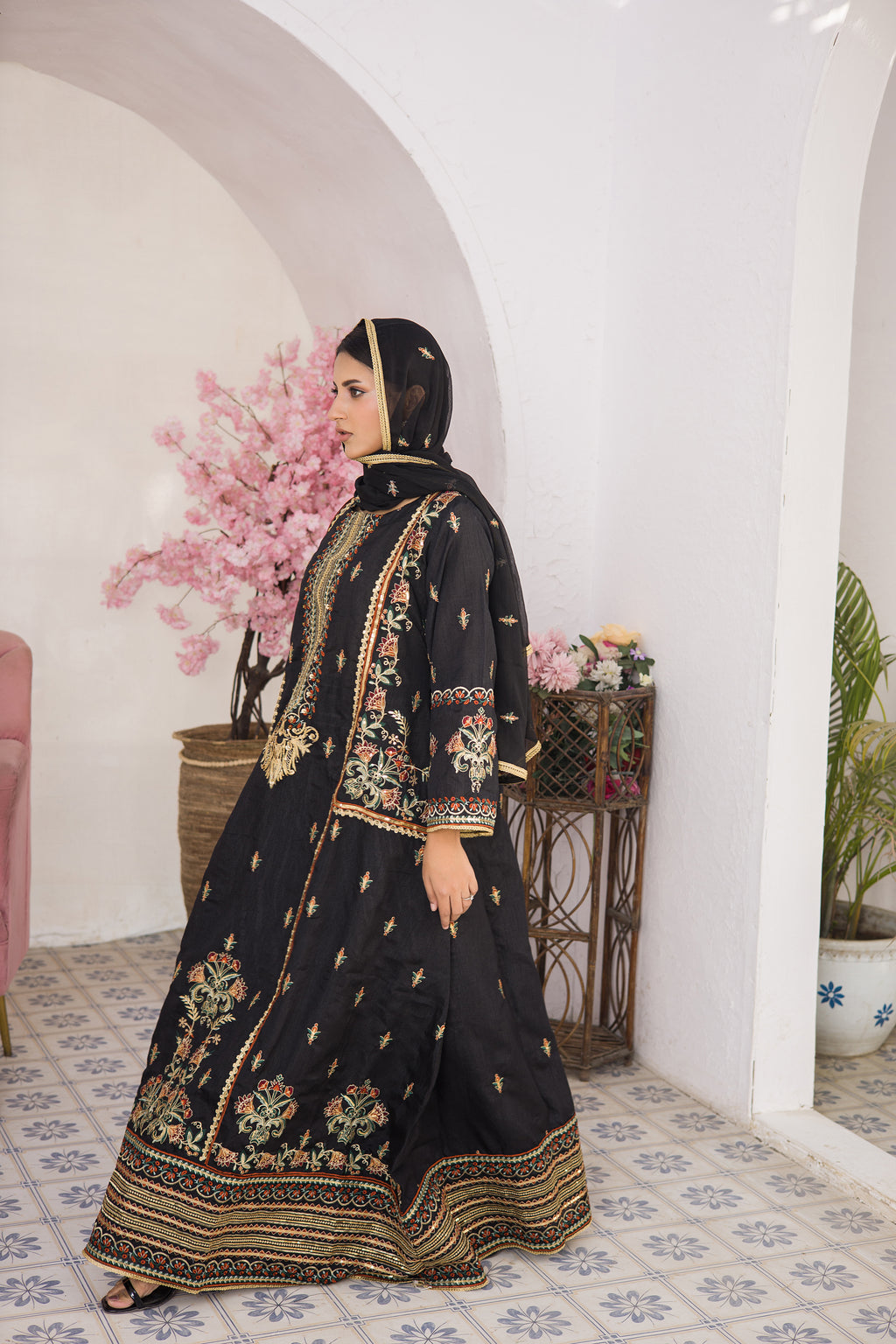 Festive EMB Silk - Sultana - ES 04