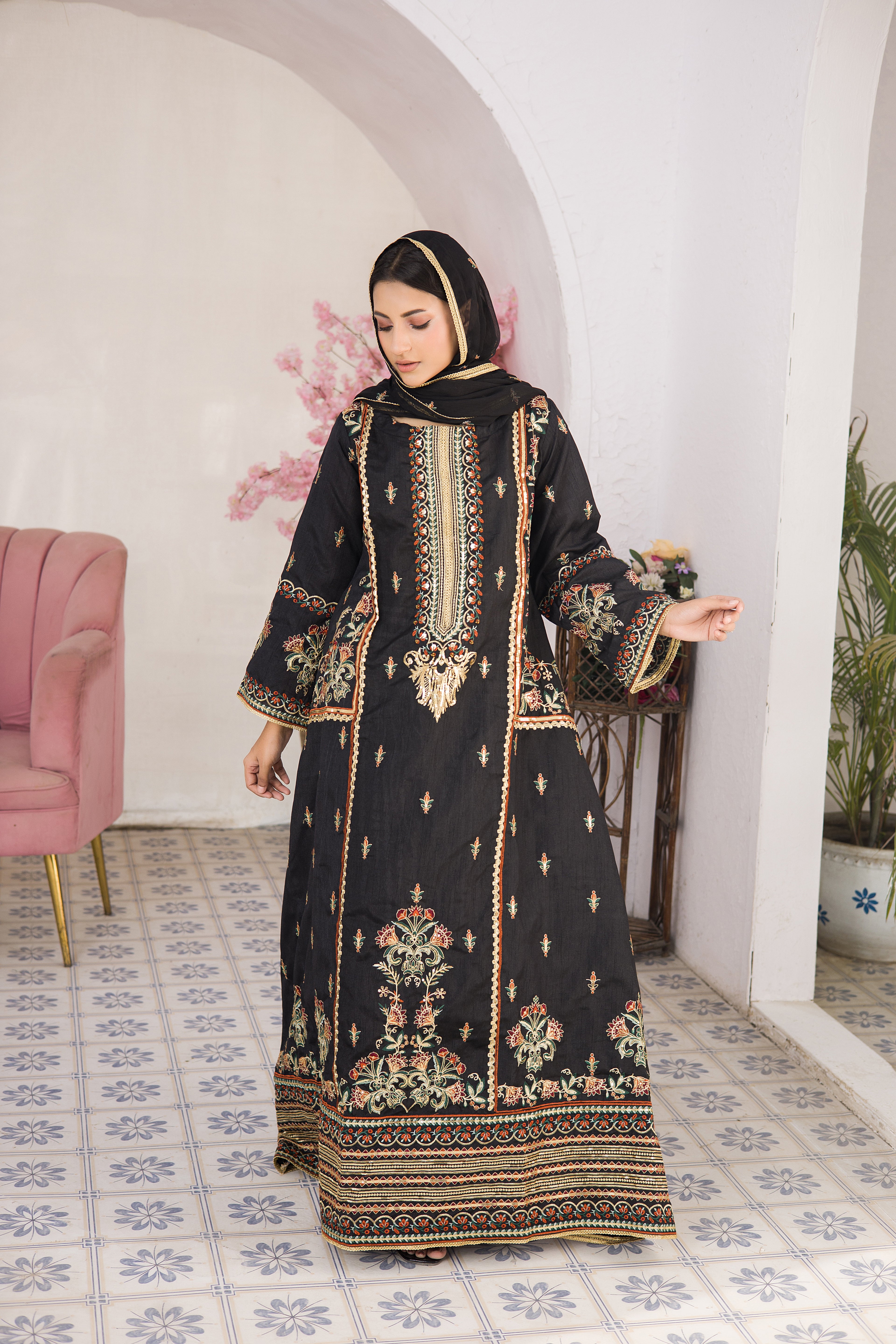 Festive EMB Silk - Sultana - ES 04