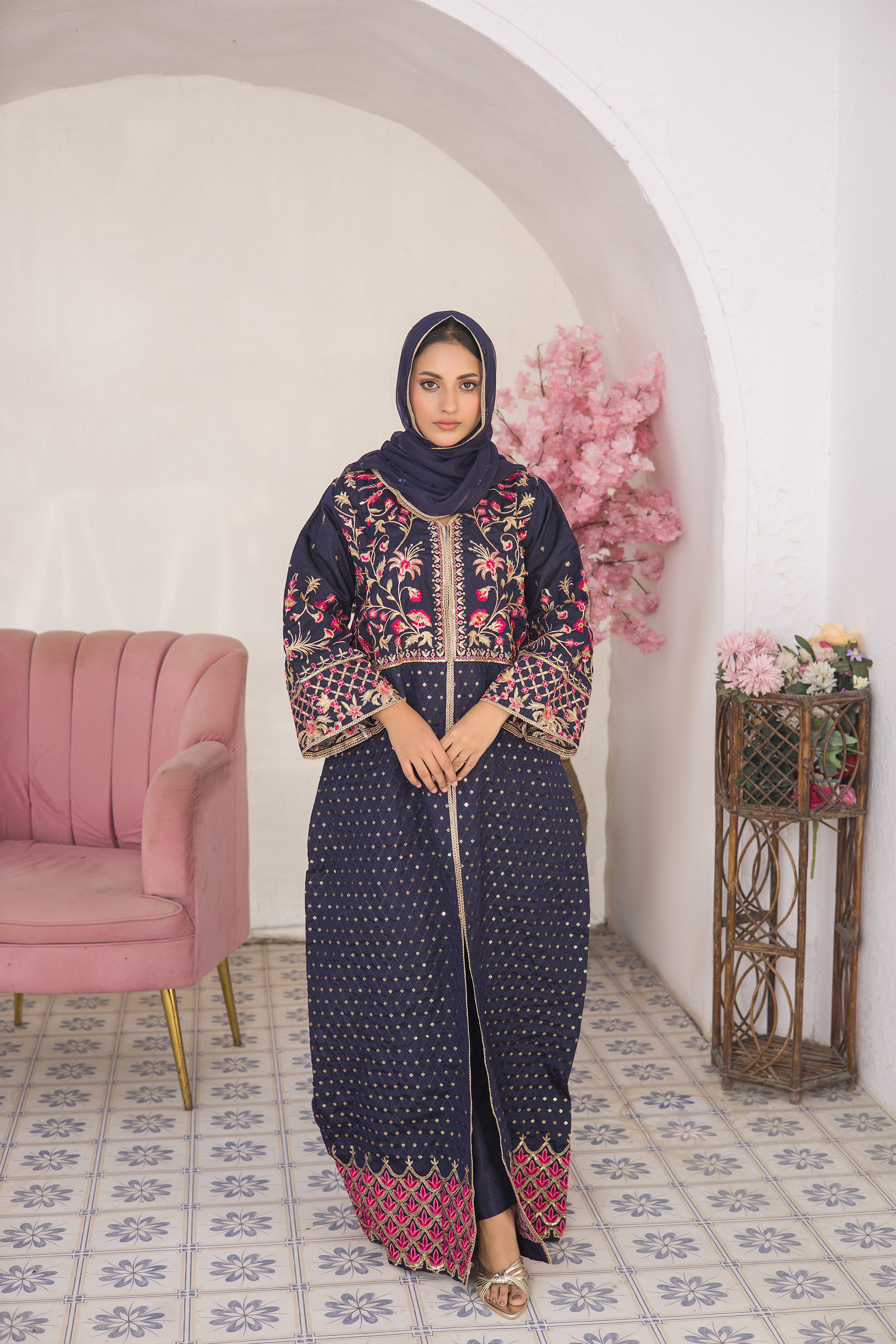 Festive EMB Silk - Sultana - ES 02