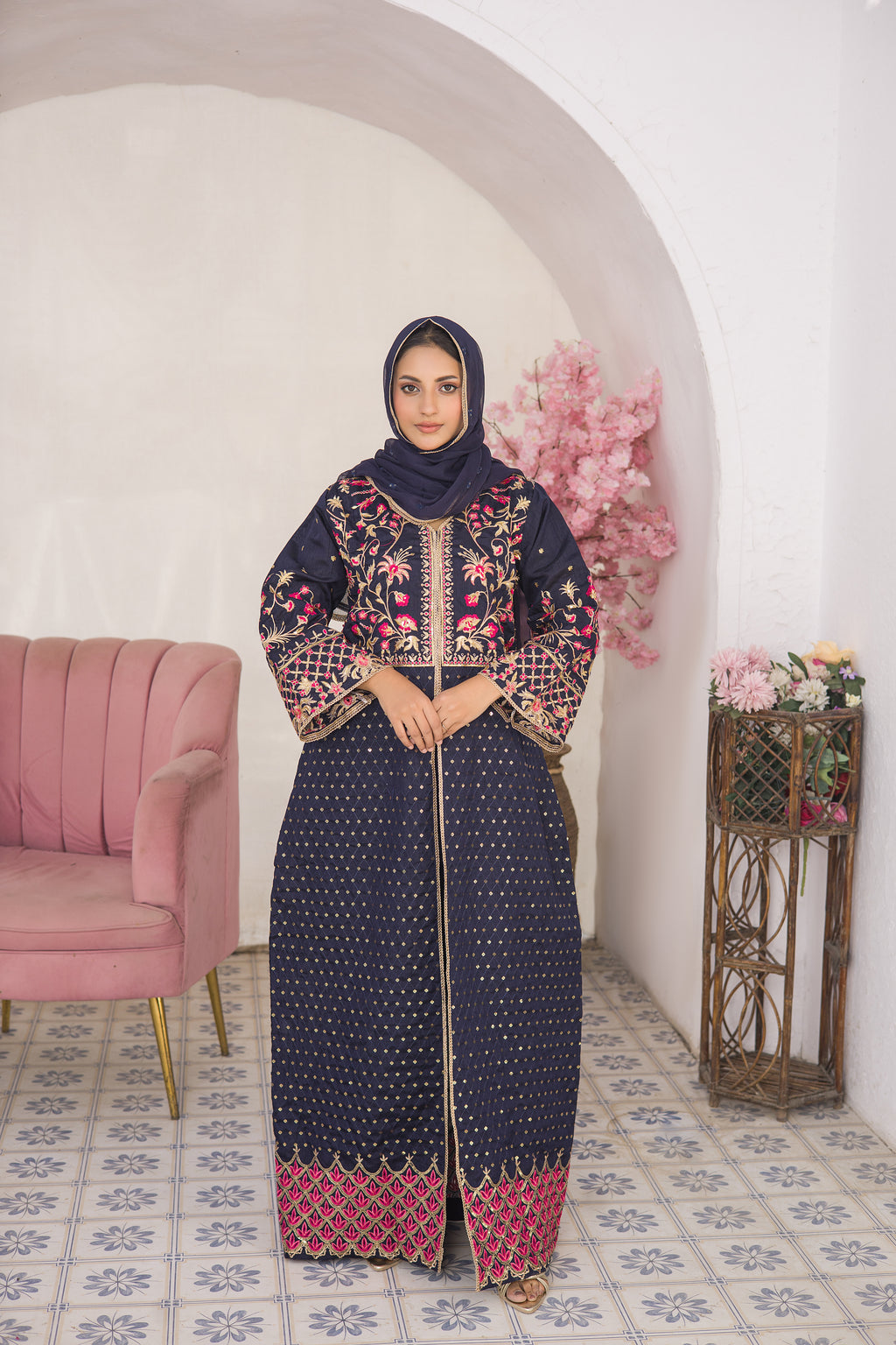 Festive EMB Silk - Sultana - ES 02