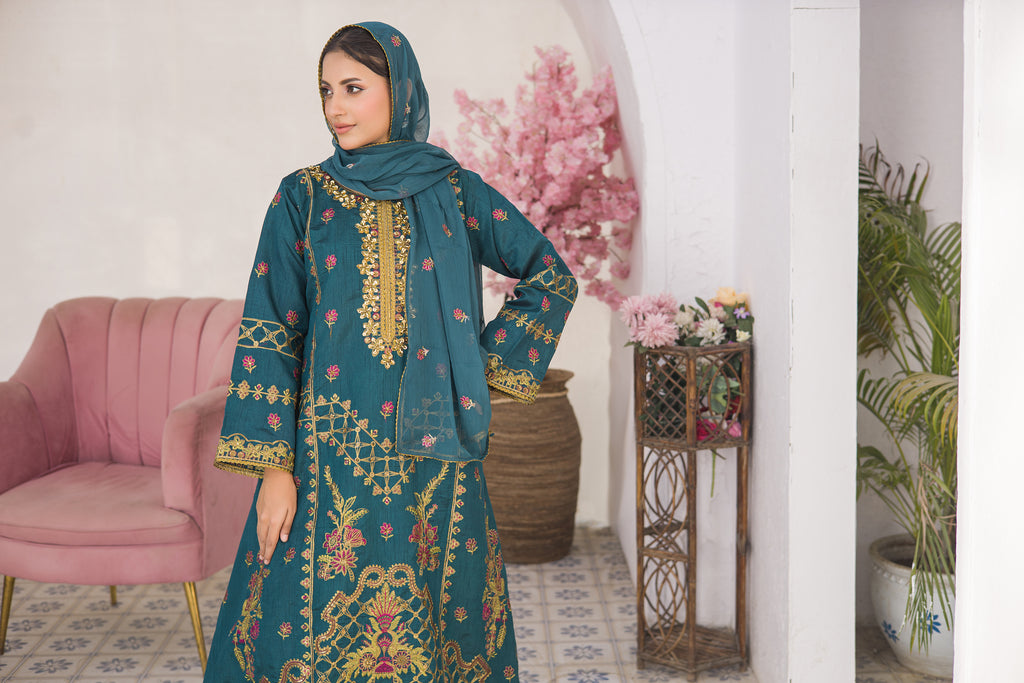 Festive EMB Silk - Sultana - ES 05