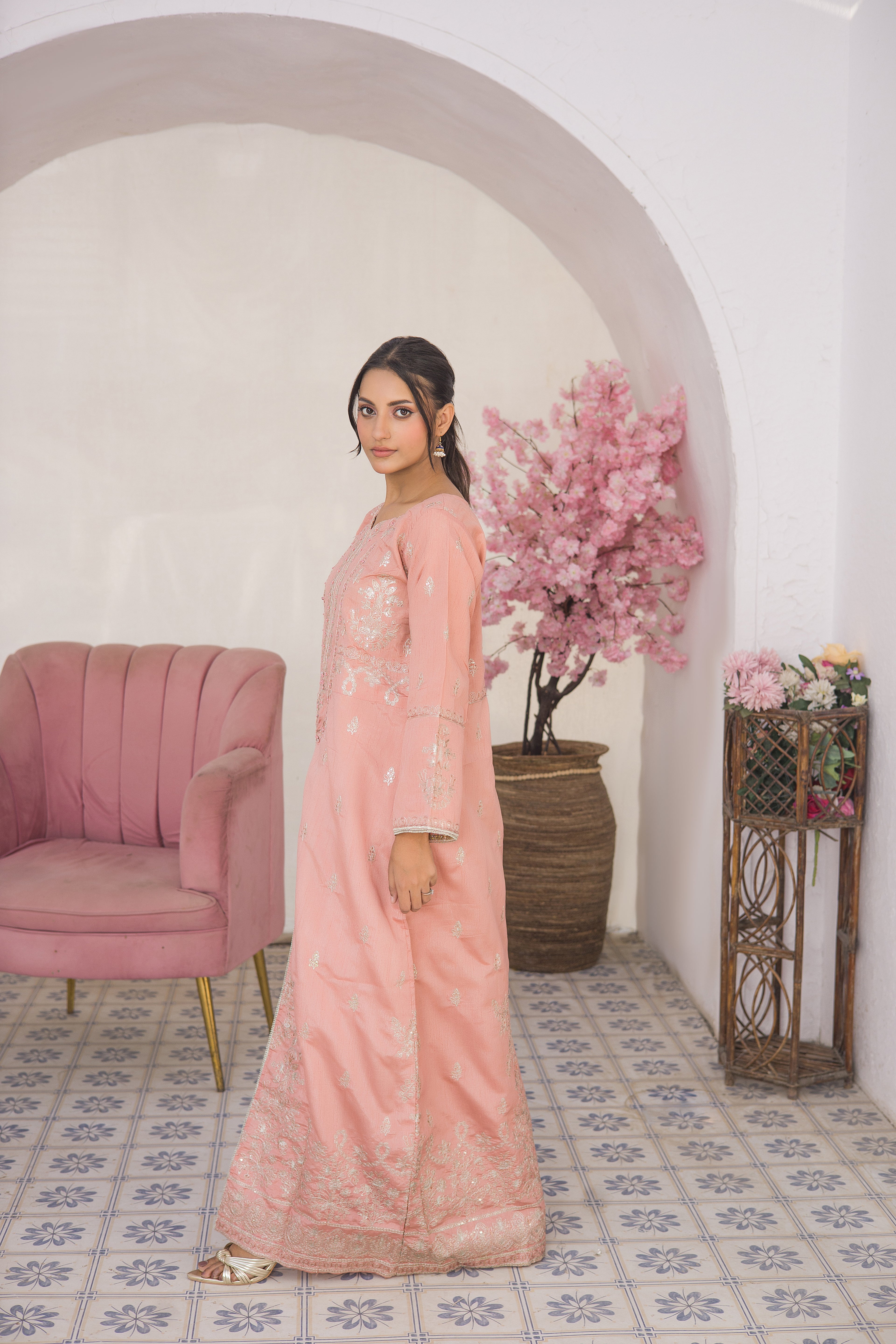 Festive EMB Silk - Sultana - ES 01