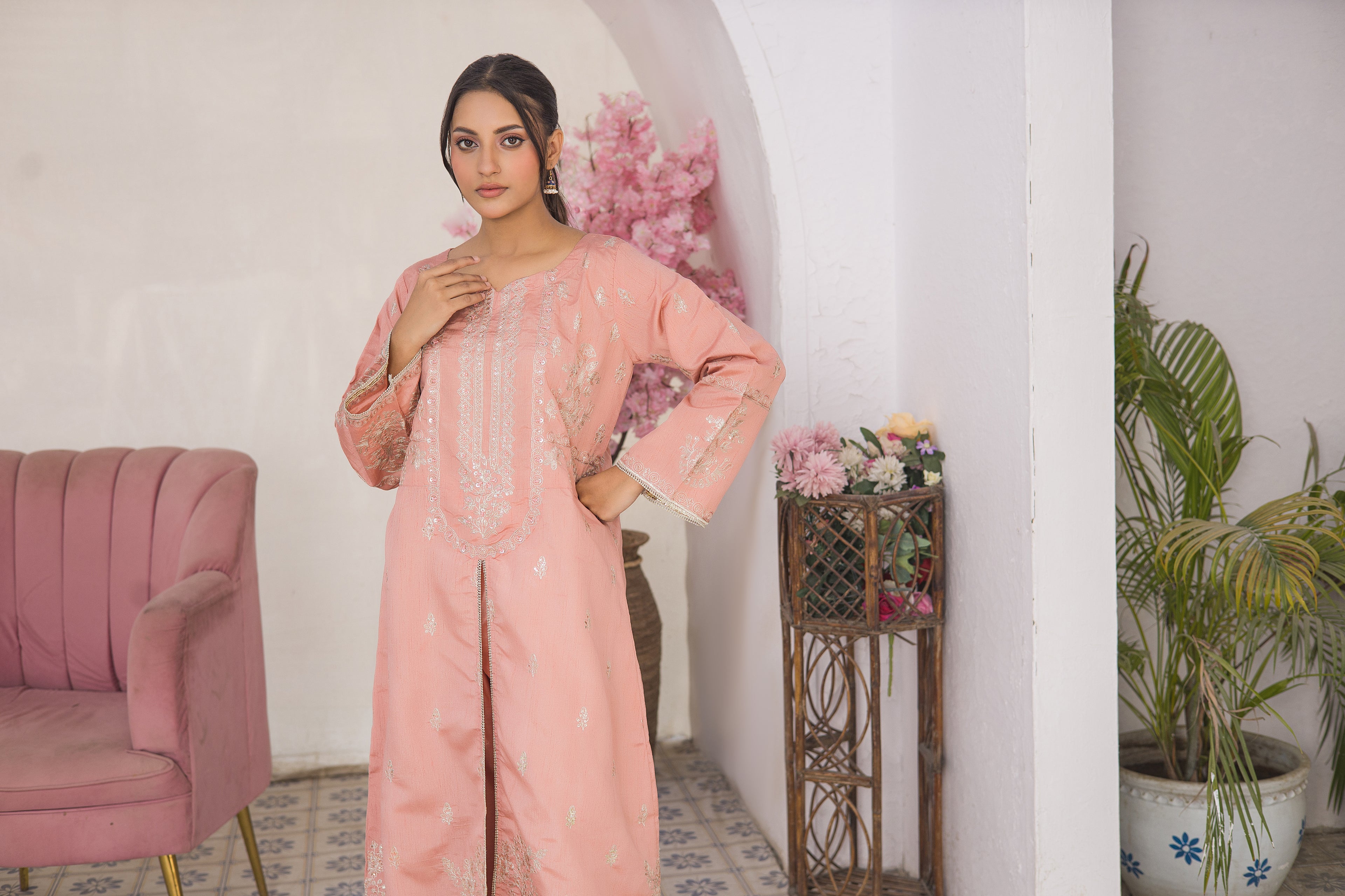 Festive EMB Silk - Sultana - ES 01