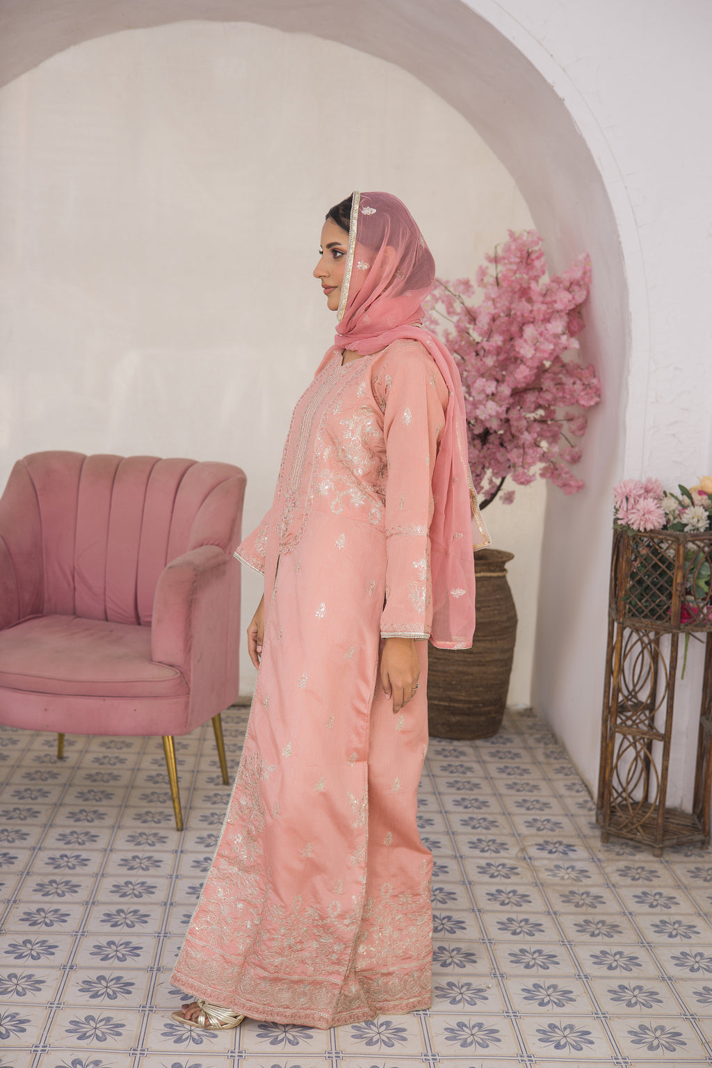 Festive EMB Silk - Sultana - ES 01