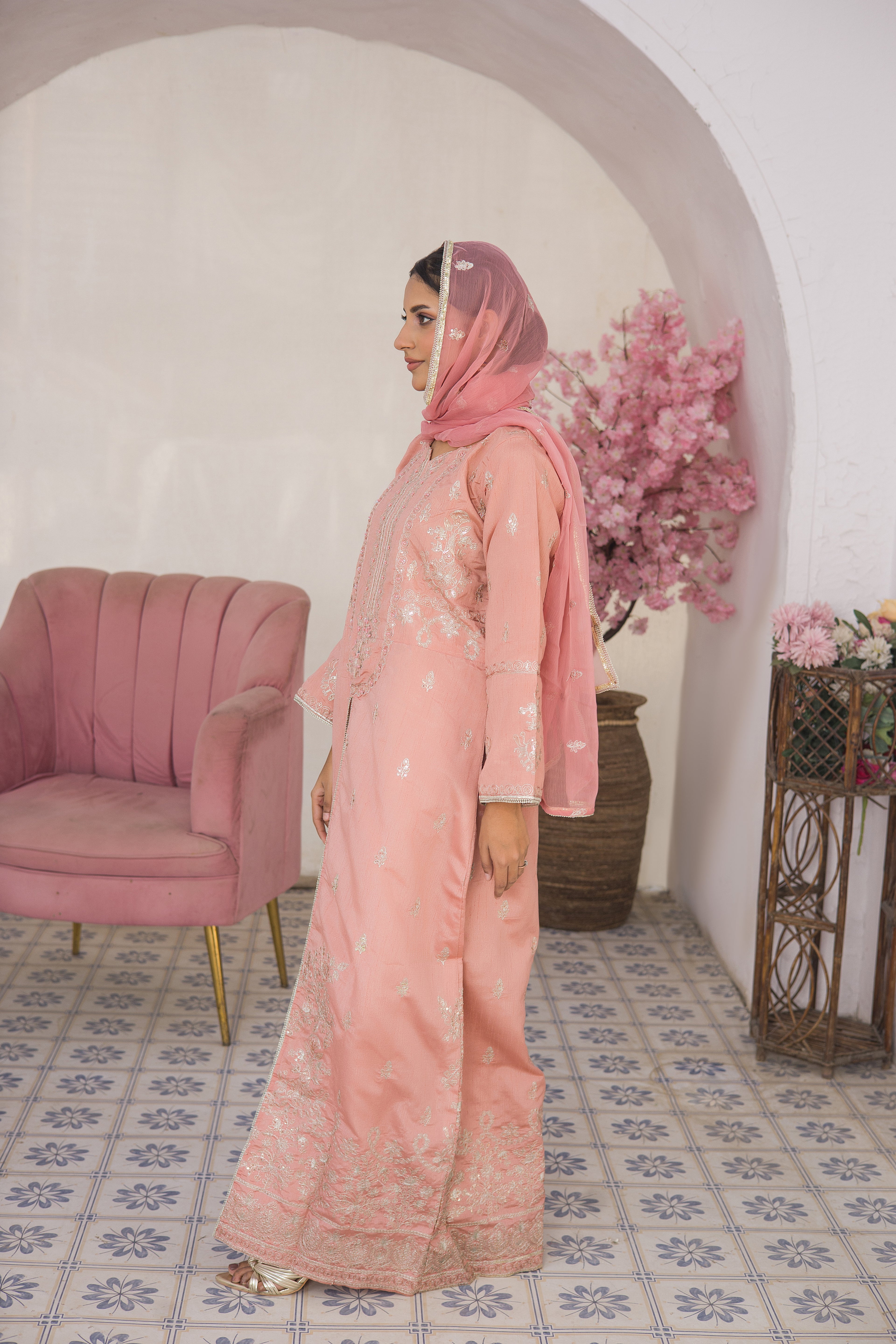 Festive EMB Silk - Sultana - ES 01