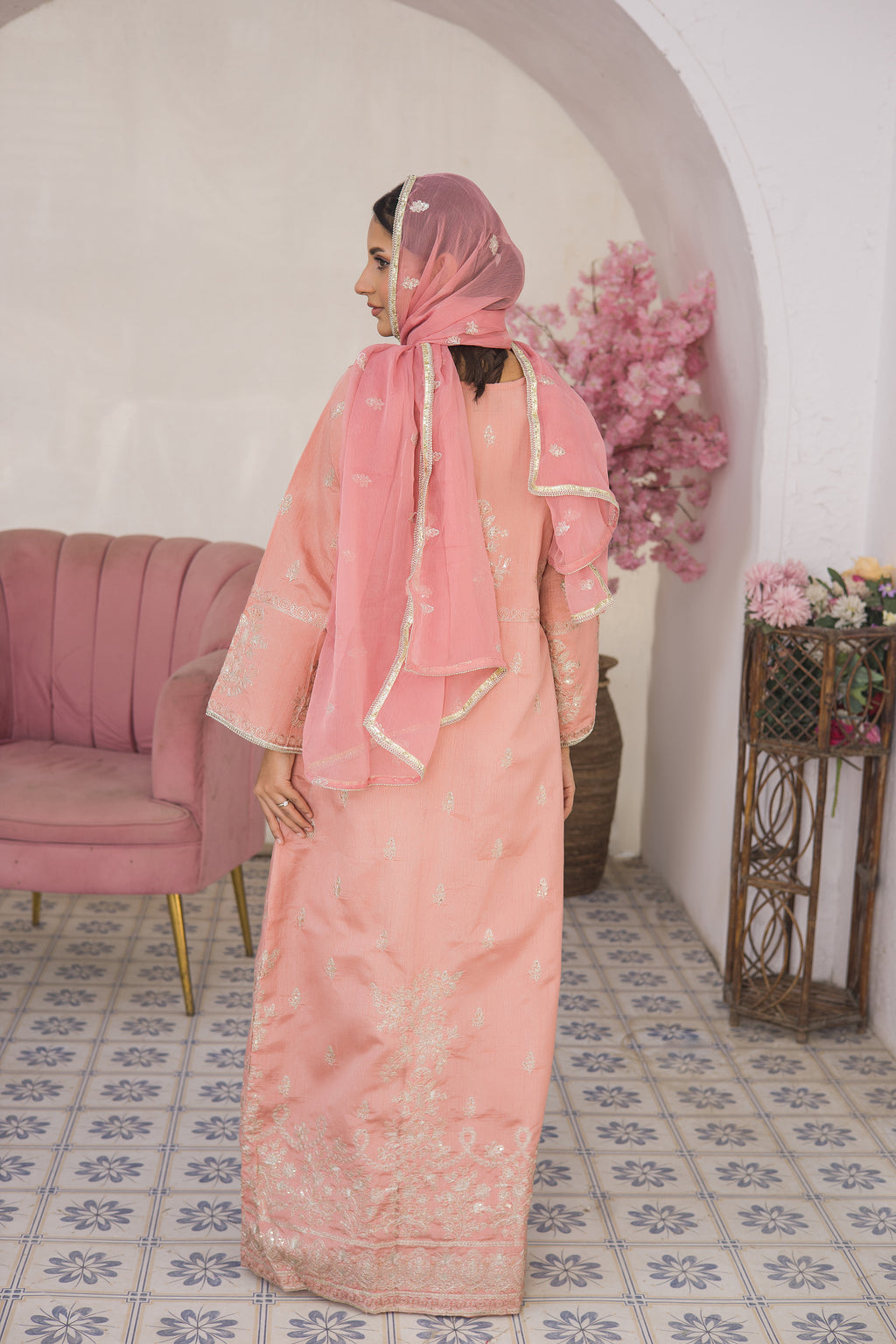 Festive EMB Silk - Sultana - ES 01