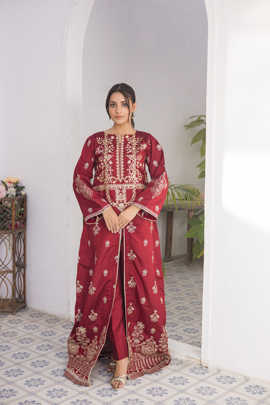 Festive EMB Silk - Sultana - ES 03