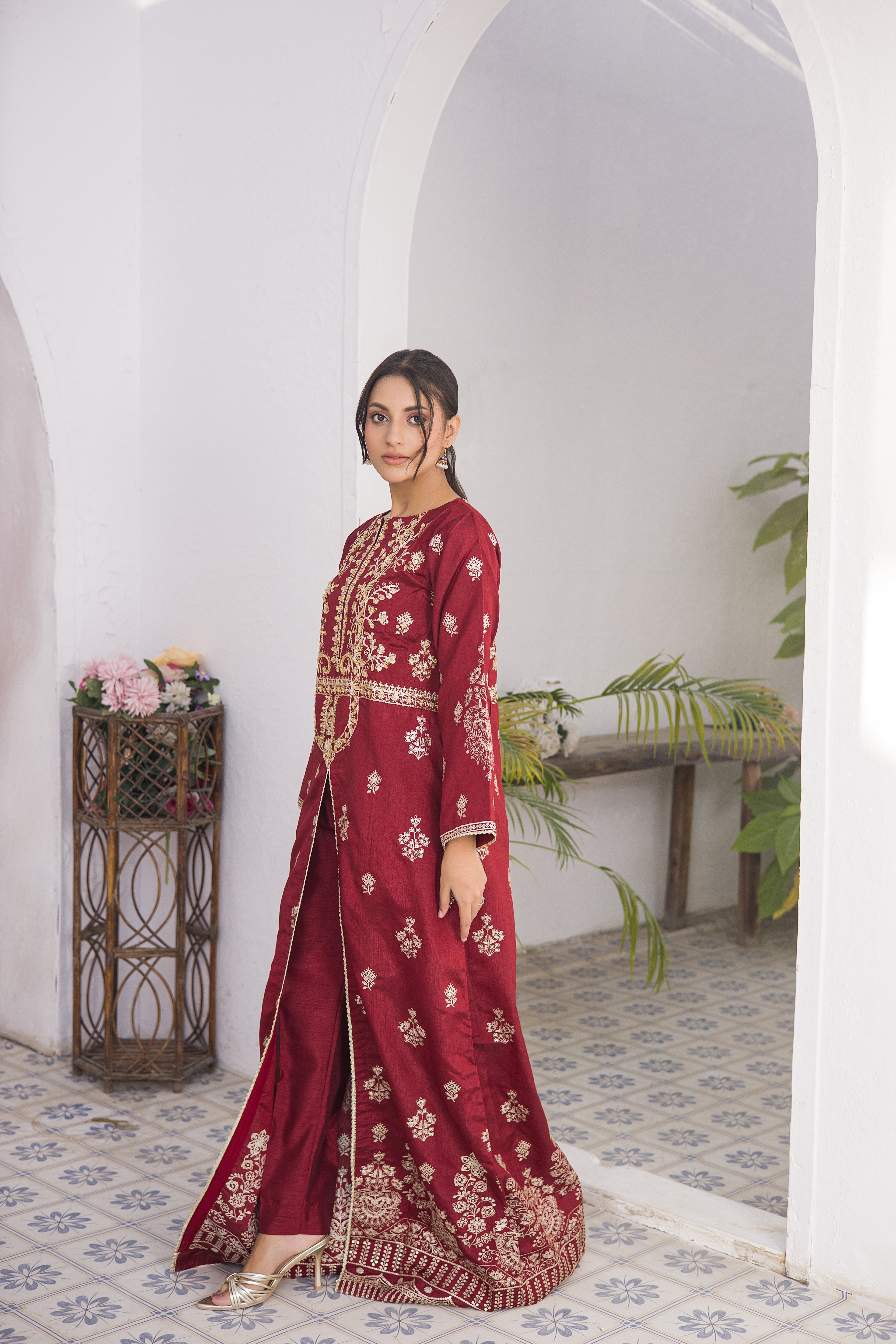 Festive EMB Silk - Sultana - ES 03