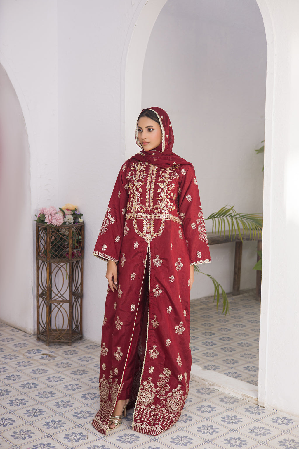 Festive EMB Silk - Sultana - ES 03