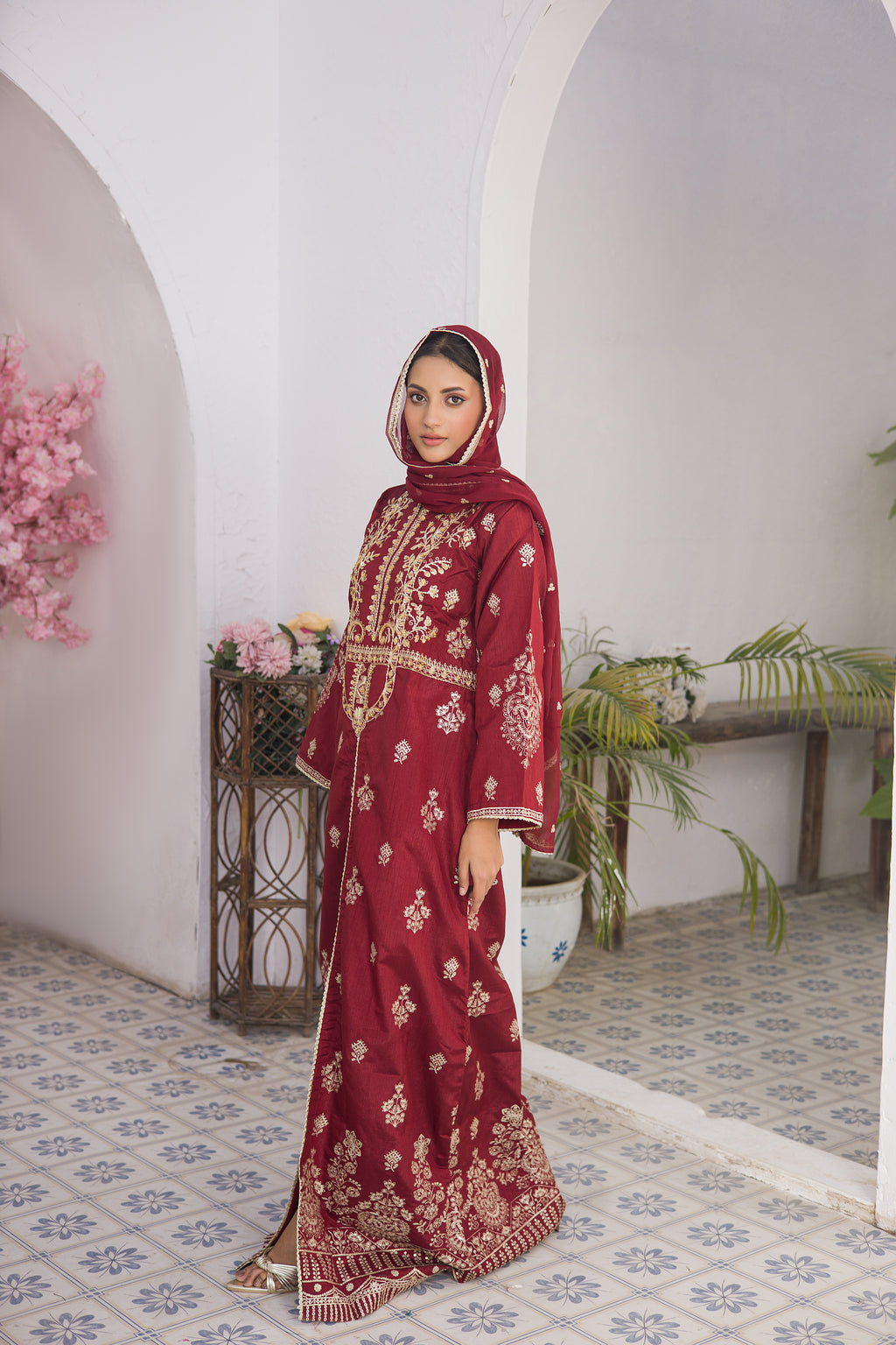 Festive EMB Silk - Sultana - ES 03