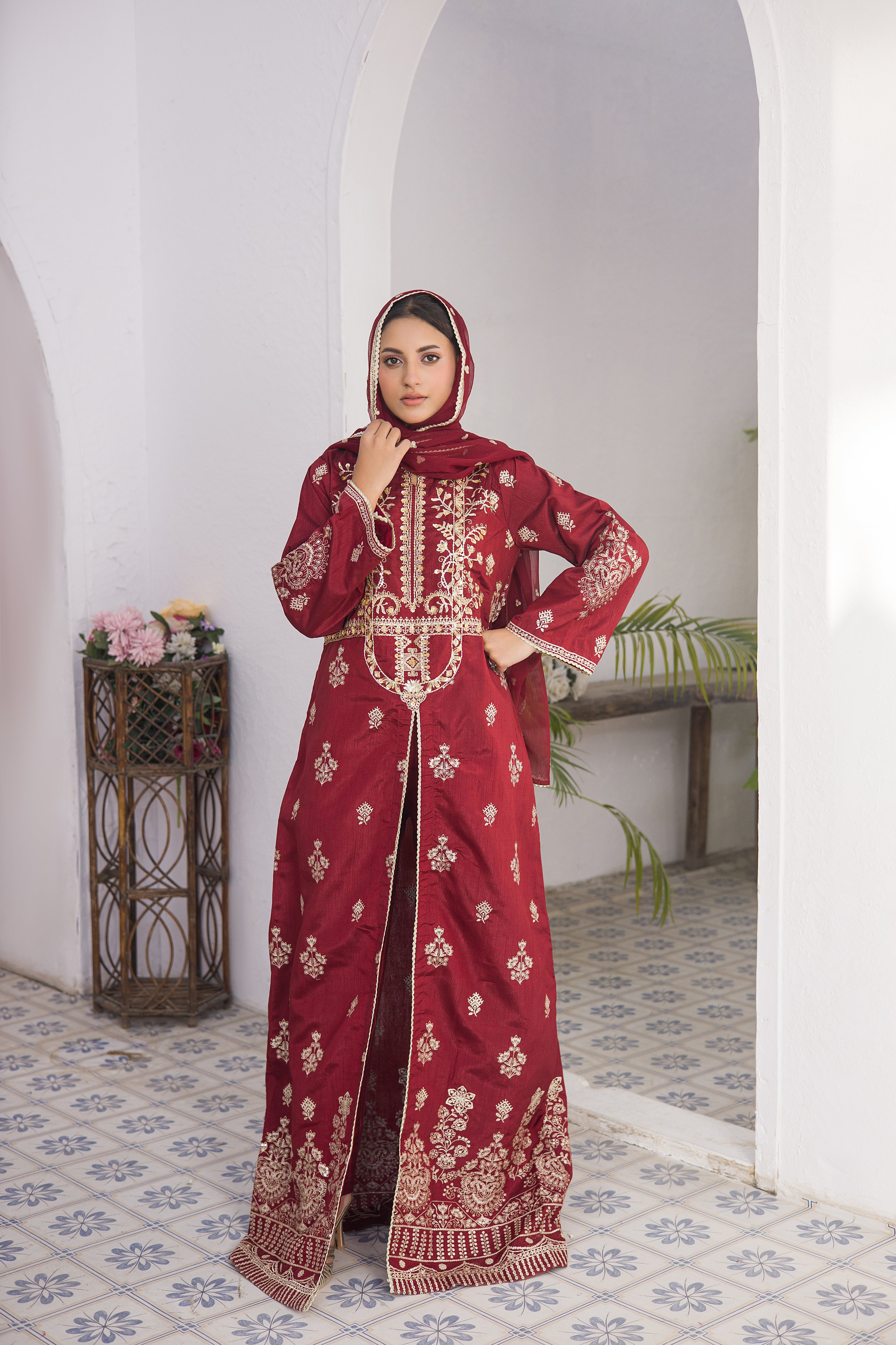 Festive EMB Silk - Sultana - ES 03