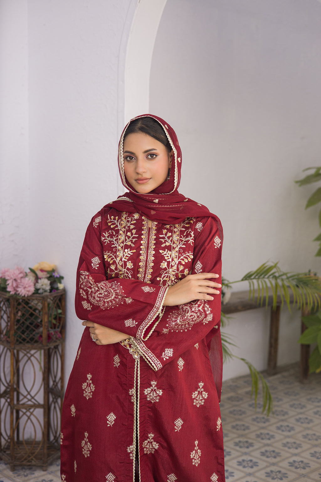 Festive EMB Silk - Sultana - ES 03