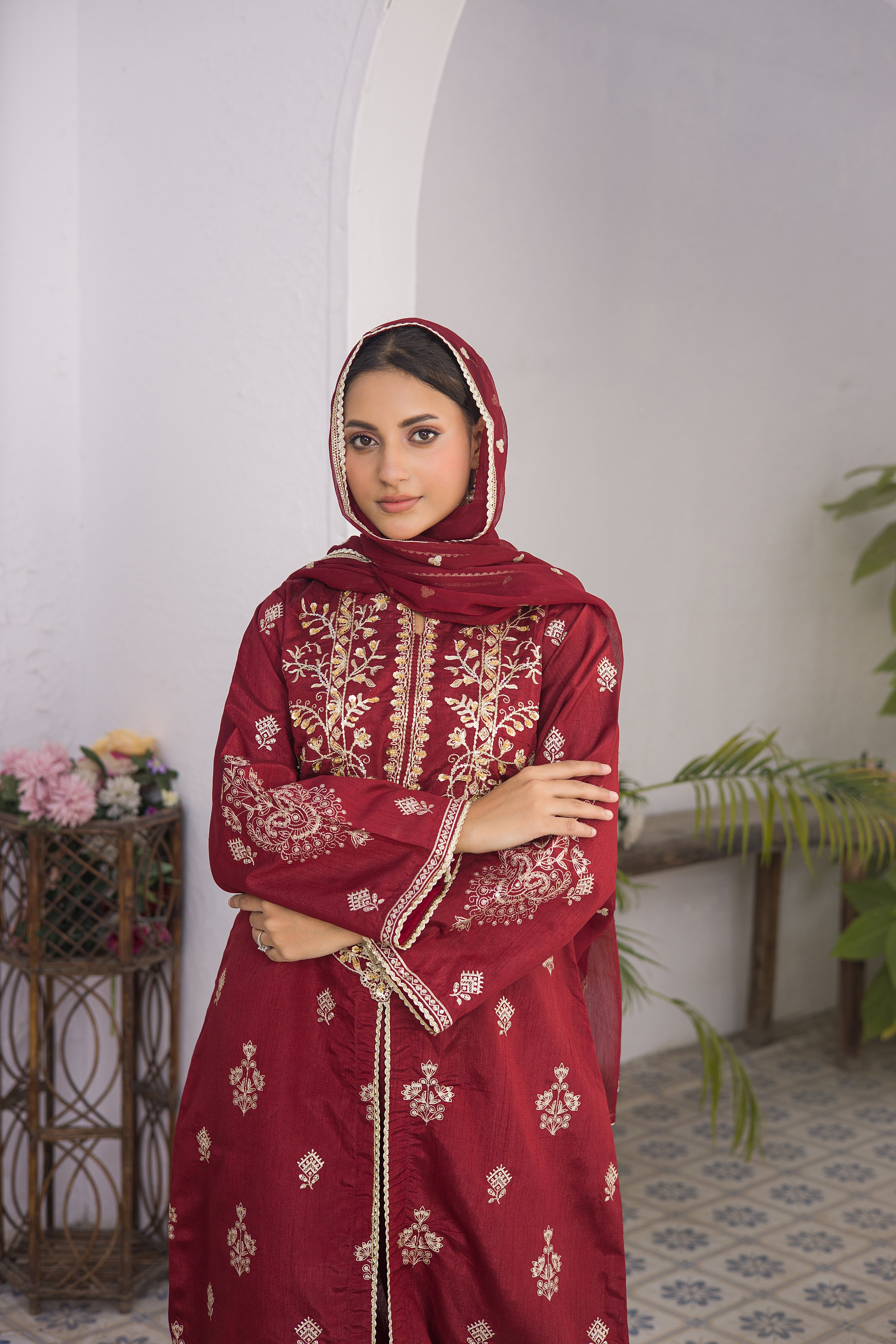 Festive EMB Silk - Sultana - ES 03