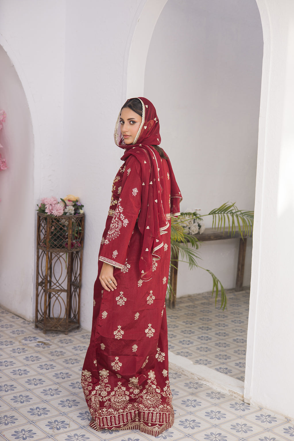 Festive EMB Silk - Sultana - ES 03