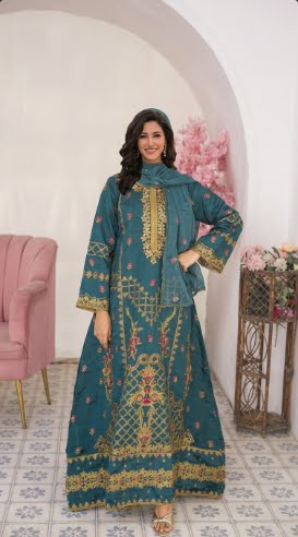 Festive EMB Silk - Sultana - ES 05