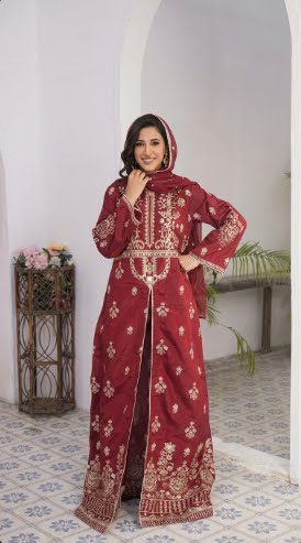 Festive EMB Silk - Sultana - ES 03