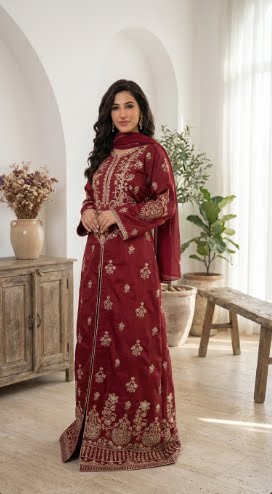 Festive EMB Silk - Sultana - ES 03