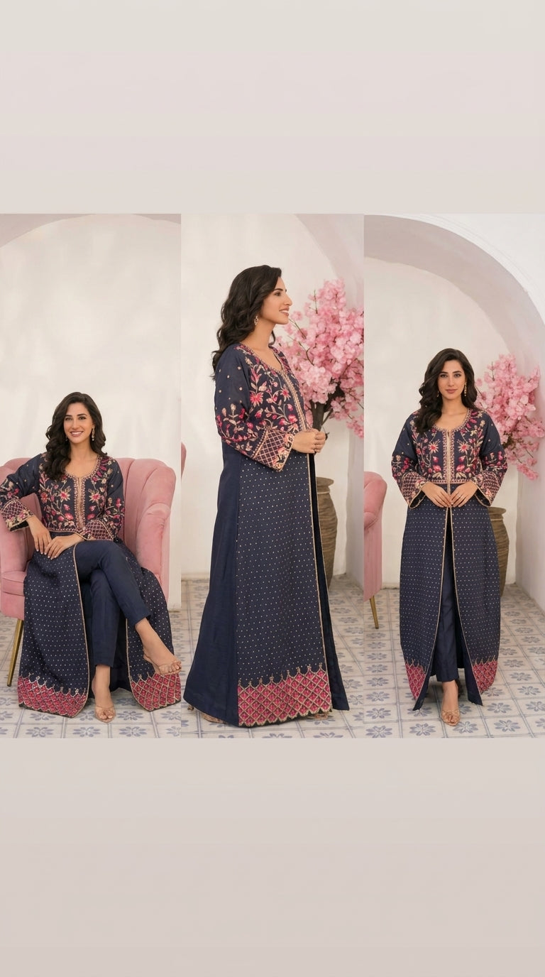 Festive EMB Silk - Sultana - ES 02