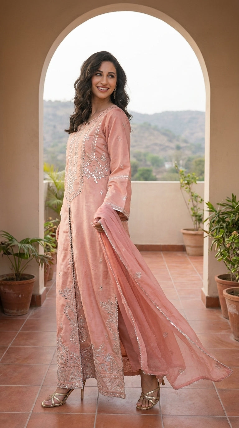 Festive EMB Silk - Sultana - ES 01